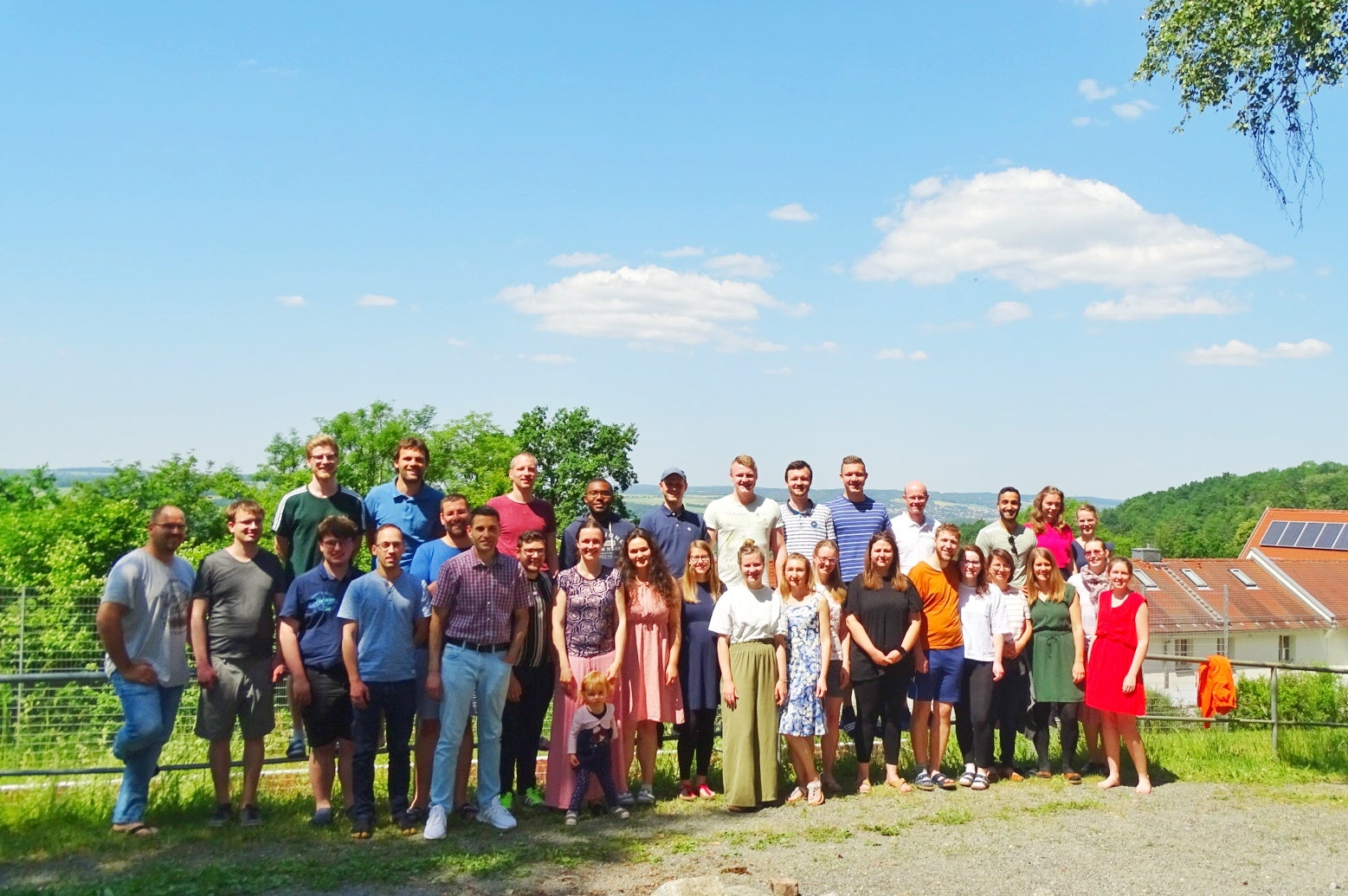 Bild der Teilnehmer der Jek-Freizeit 2023